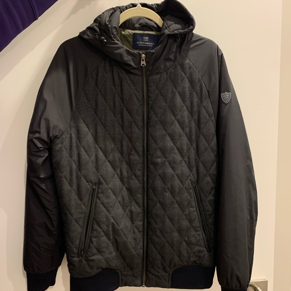 Scotch & Soda Quilted Men’s Jacket-size L